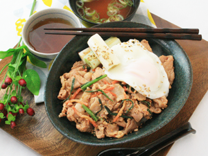 変わり豚丼