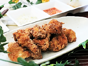 豚もも肉の唐揚げ