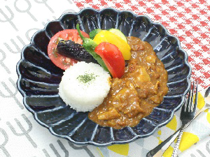 やまと豚バラ肉と夏野菜のカレー